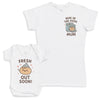 Fresh Out Soon - Baby Gift Set - Baby Bodysuit Gift Set