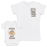 Fresh Out Soon - Baby Gift Set - Baby Bodysuit Gift Set
