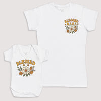 Blessed - Baby Gift Set - Baby Bodysuit Gift Set
