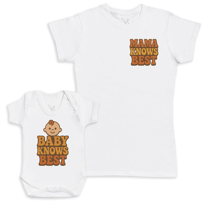 Baby Knows Best - Baby Gift Set - Baby Bodysuit Gift Set
