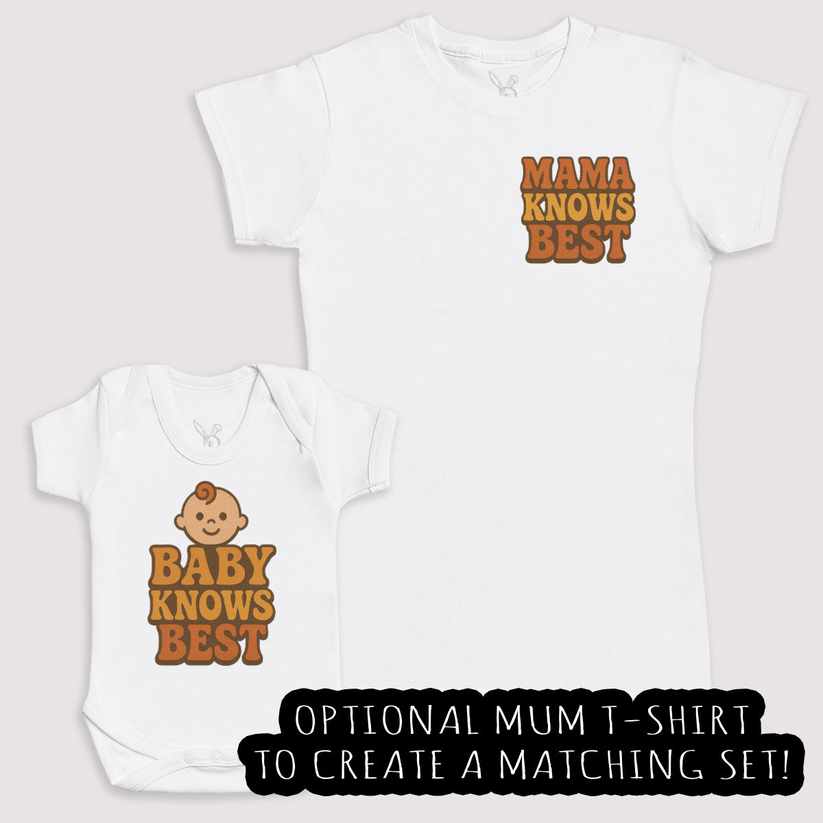 Baby Knows Best - Baby Gift Set - Baby Bodysuit Gift Set