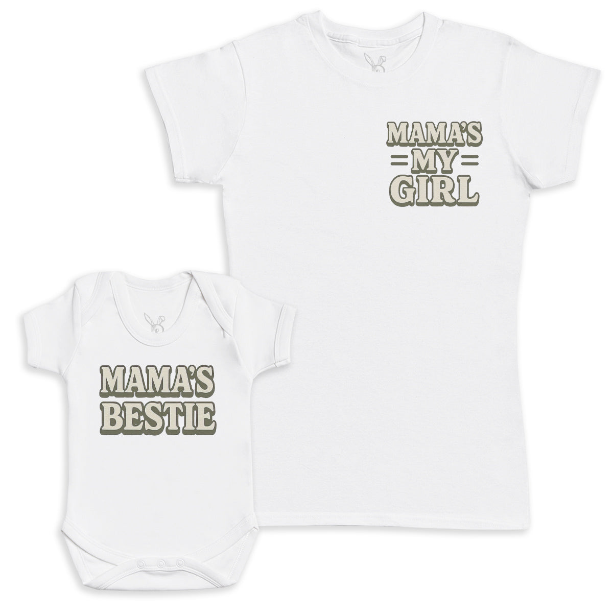 Mamas Bestie - Baby Gift Set - Baby Bodysuit Gift Set