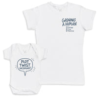 Plot Twist Incoming - Baby Gift Set - Baby Bodysuit Gift Set