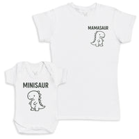 Minisaur - Baby Gift Set - Baby Bodysuit Gift Set