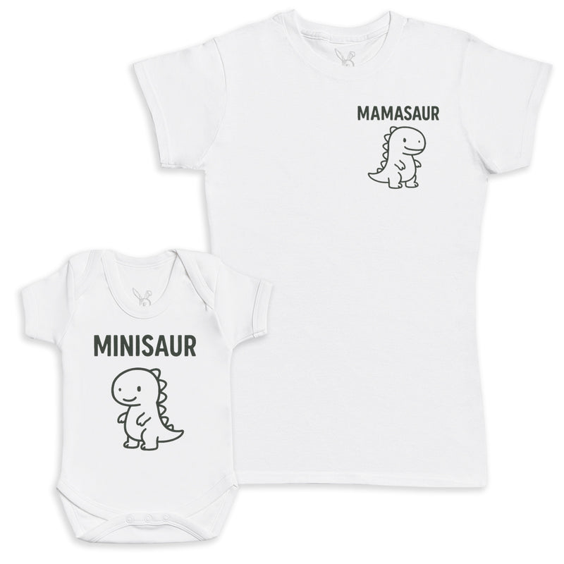 Minisaur - Baby Gift Set - Baby Bodysuit Gift Set