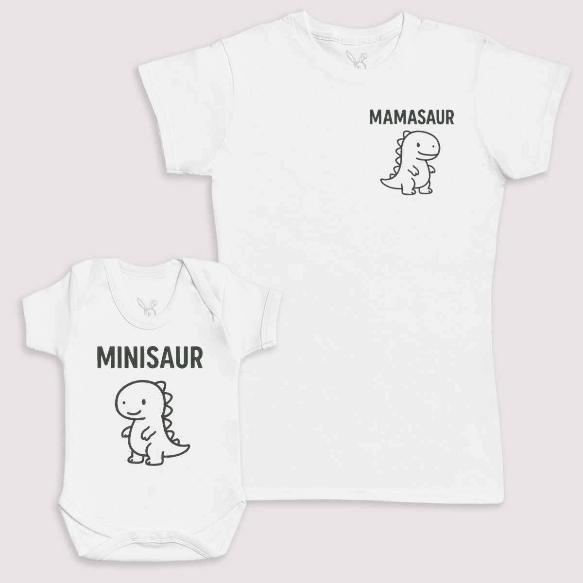 Minisaur - Baby Gift Set - Baby Bodysuit Gift Set