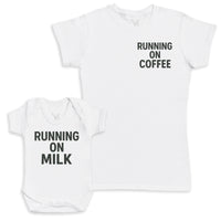 Running On Milk - Baby Gift Set - Baby Bodysuit Gift Set
