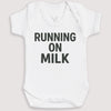 Running On Milk - Baby Gift Set - Baby Bodysuit Gift Set