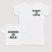 Running On Milk - Baby Gift Set - Baby Bodysuit Gift Set