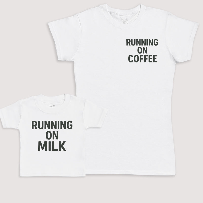 Running On Milk - Baby Gift Set - Baby Bodysuit Gift Set