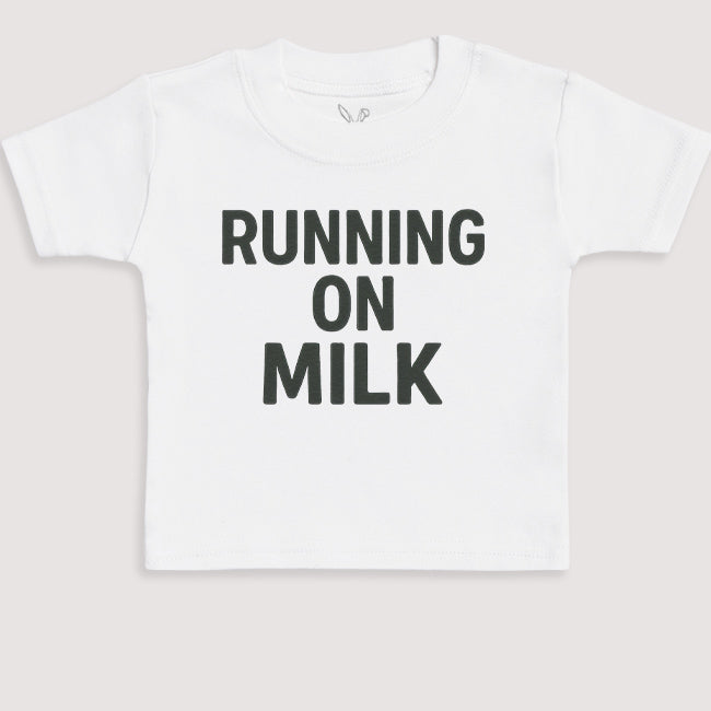 Running On Milk - Baby Gift Set - Baby Bodysuit Gift Set