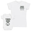 Tired Mini - Baby Gift Set - Baby Bodysuit Gift Set