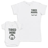 Tired Mini - Baby Gift Set - Baby Bodysuit Gift Set