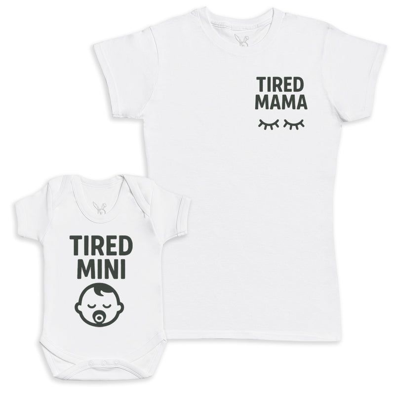 Tired Mini - Baby Gift Set - Baby Bodysuit Gift Set