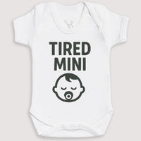 Tired Mini - Baby Gift Set - Baby Bodysuit Gift Set