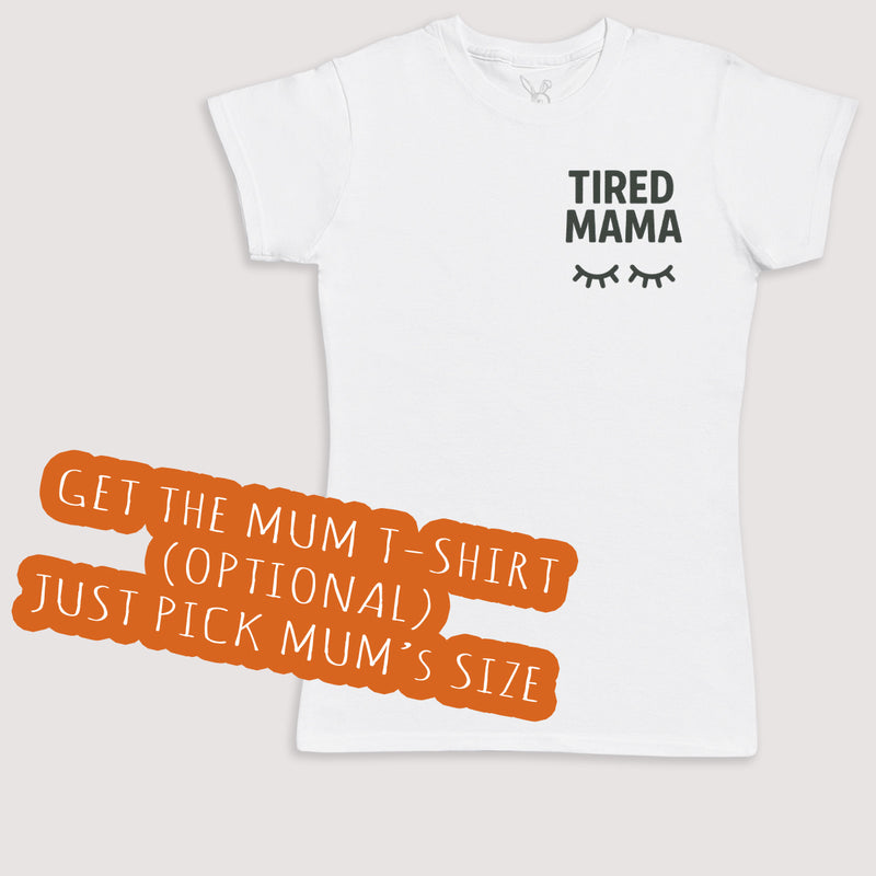 Tired Mini - Baby Gift Set - Baby Bodysuit Gift Set