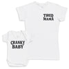Cranky Baby - Baby Gift Set - Baby Bodysuit Gift Set