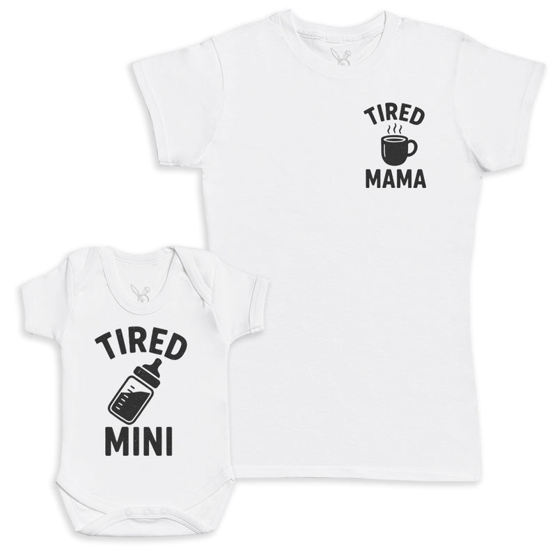 Tired Mini - Baby Gift Set - Baby Bodysuit Gift Set