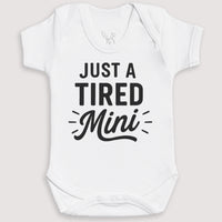 Just A Tired Mini - Baby Gift Set - Baby Bodysuit Gift Set