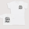 Just A Tired Mini - Baby Gift Set - Baby Bodysuit Gift Set