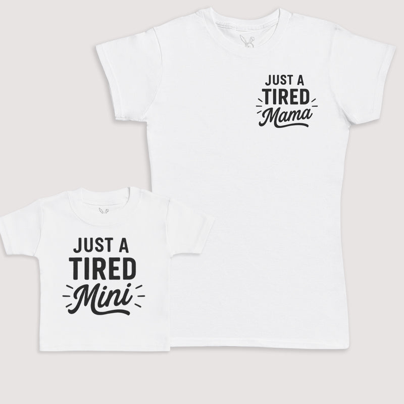 Just A Tired Mini - Baby Gift Set - Baby Bodysuit Gift Set
