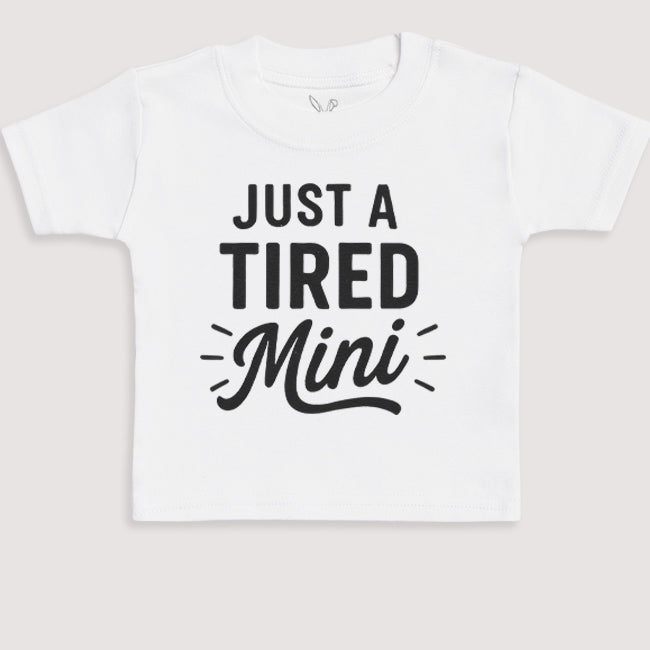 Just A Tired Mini - Baby Gift Set - Baby Bodysuit Gift Set