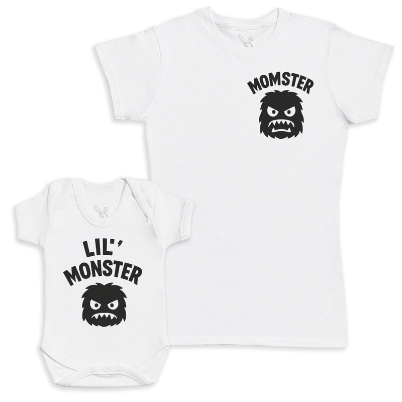 Lil Monster - Baby Gift Set - Baby Bodysuit Gift Set