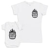 Slightly Awesome Babe - Baby Gift Set - Baby Bodysuit Gift Set