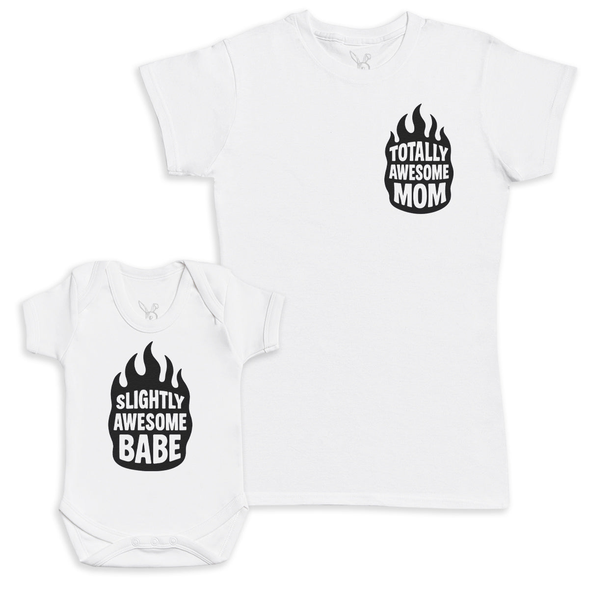 Slightly Awesome Babe - Baby Gift Set - Baby Bodysuit Gift Set