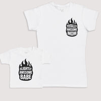 Slightly Awesome Babe - Baby Gift Set - Baby Bodysuit Gift Set