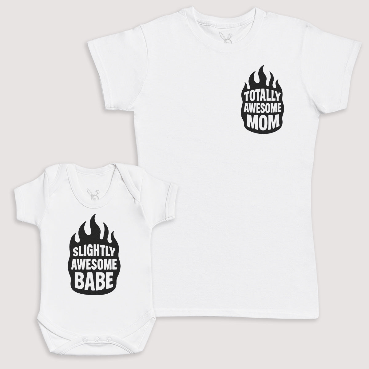 Slightly Awesome Babe - Baby Gift Set - Baby Bodysuit Gift Set