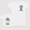 I'm Tired Mini - Baby Gift Set - Baby Bodysuit Gift Set