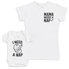 I Need A Nap - Baby Gift Set - Baby Bodysuit Gift Set