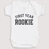 First Year Rookie - Baby Gift Set - Baby Bodysuit Gift Set