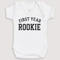 First Year Rookie - Baby Gift Set - Baby Bodysuit Gift Set