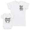 Newest Member - Baby Gift Set - Baby Bodysuit Gift Set