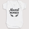 Newest Member - Baby Gift Set - Baby Bodysuit Gift Set