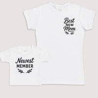 Newest Member - Baby Gift Set - Baby Bodysuit Gift Set