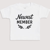 Newest Member - Baby Gift Set - Baby Bodysuit Gift Set