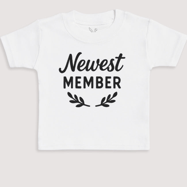 Newest Member - Baby Gift Set - Baby Bodysuit Gift Set
