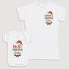 Mini Christmas Vibe - Baby Gift Set - Baby Bodysuit Gift Set
