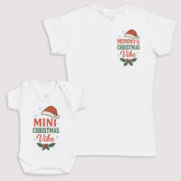Mini Christmas Vibe - Baby Gift Set - Baby Bodysuit Gift Set