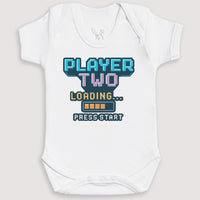 Player Two Loading - Baby Gift Set - Baby Bodysuit Gift Set