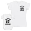 Camping Buddy - Baby Gift Set - Baby Bodysuit Gift Set