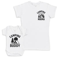 Camping Buddy - Baby Gift Set - Baby Bodysuit Gift Set