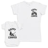 Happy Camper - Baby Gift Set - Baby Bodysuit Gift Set