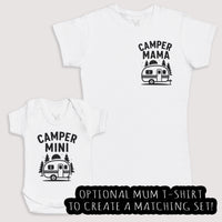 Camper Mini - Baby Gift Set - Baby Bodysuit Gift Set