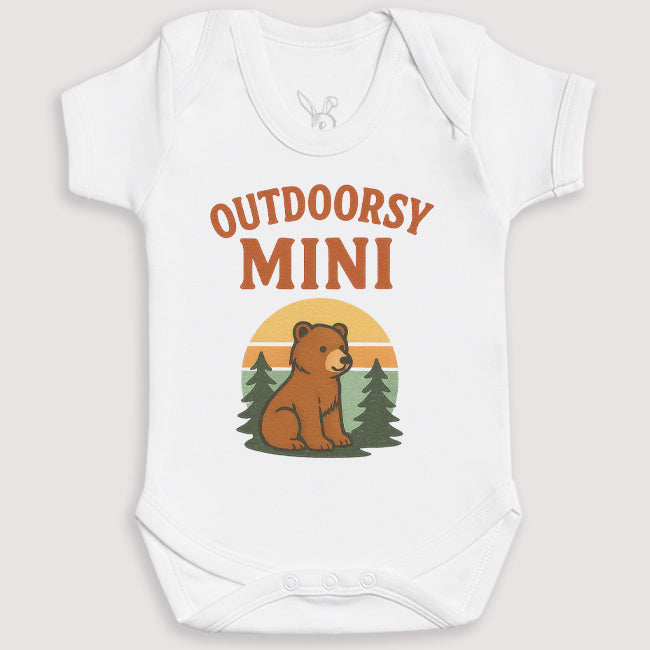Outdoorsy Mini - Baby Gift Set - Baby Bodysuit Gift Set