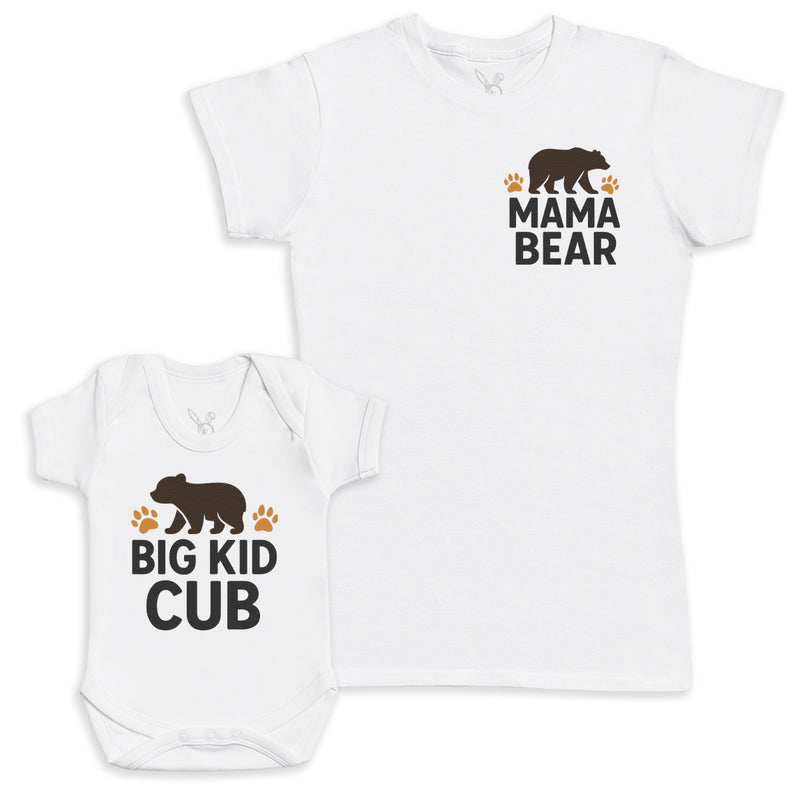 Big Kid Cub - Baby Gift Set - Baby Bodysuit Gift Set