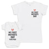 My First Mothers Day Together - Baby Gift Set - Baby Bodysuit Gift Set